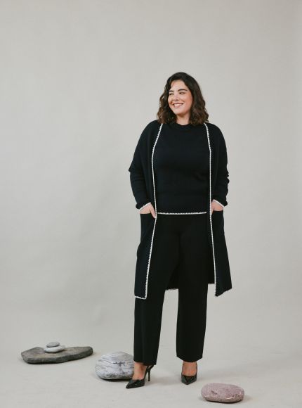 JUMP & ONOT,329.9000,קרדיגן ארוך רקמת זיגזג,{quantity_and_stock_status}