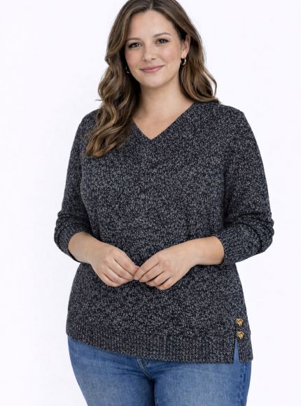 JUMP & ONOT,279.9000,סריג מלאנז כפתורי זהב,{quantity_and_stock_status}